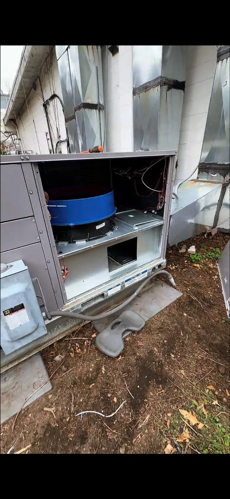 Air conditioning services in New Jersey condenser installation